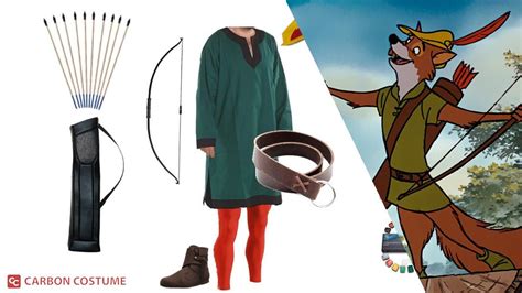 Robin Hood from Disney’s Robin Hood (1973) Costume Guide for Cosplay ...