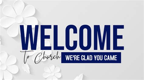 Welcome to church flyer Template | PosterMyWall