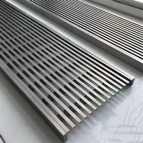 Galvanized Steel Drain Grate Smooth Flat Surface Trench Drainage Ditch ...