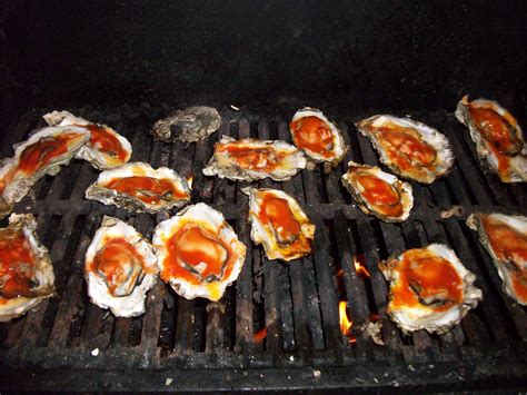 bbq oysters with mango lime butter and hotsauce amazing | Oyster ...