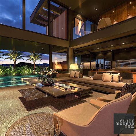 Home Interior Salas | Luxury homes dream houses, Luxury house designs ...