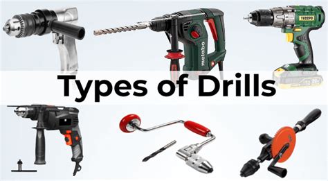 Drill Types Explained: Find the Perfect Tool for Any Job