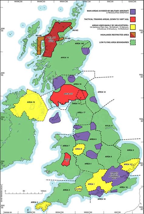 RAF Shawbury, drone flying advice for Low Flying Area 9 – sUAS News