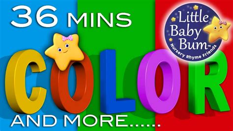 Color Songs | Learning Videos For Young Children | 36 Minutes from LBB ...