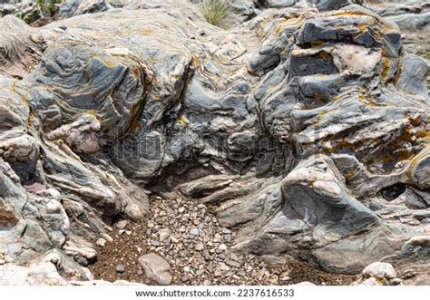 Texture Sedimentary Siltstone Rock Background Pulo Stock Photo ...