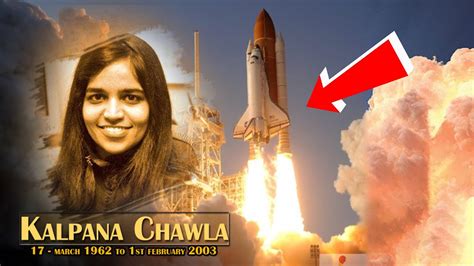 Kalpana Chawla In Space Shuttle Crash