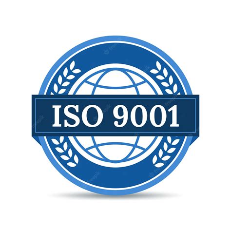 Premium Vector | ISO international standard organization 9001 business ...