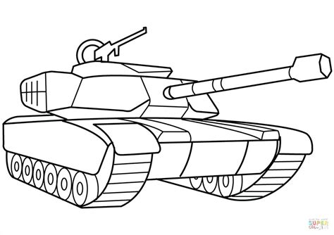 Military Tank Drawing at GetDrawings | Free download