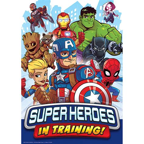 Marvel Super Hero Trng Poster 13X19 - EU-837116 | Eureka