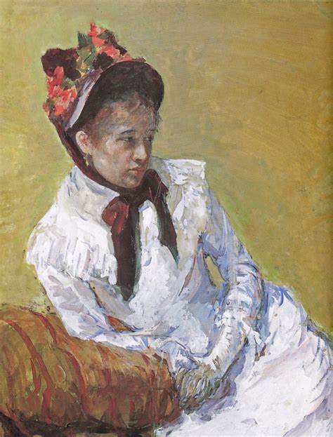 Mary Cassatt - Self-portrait [1878] | Mary Cassatt - Self-po… | Flickr