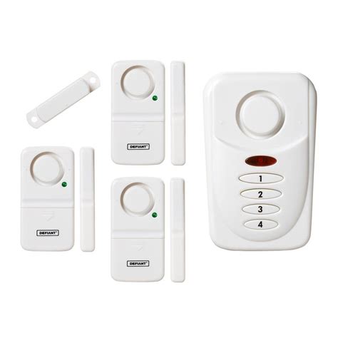 Defiant Home Security Door or Window Wireless Alarm Kit-THD-WK - The ...