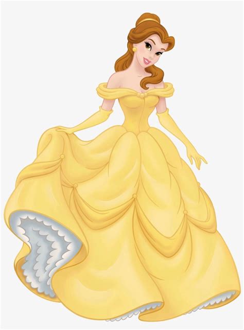 Yellow Dress Clipart Beauty And The Beast Dress - Disney Princess Belle ...