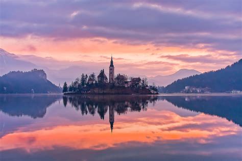 lake-bled-island-sunrise - TRAVELSLOVENIA.ORG – All You Need To Know To ...