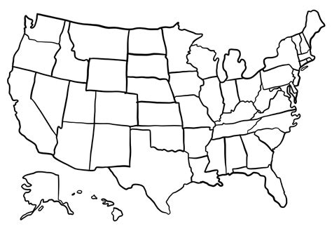 United States Map Blank Pdf ~ Blank Map Usa States Printable United ...