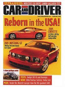 Car and Driver Magazine Subscription