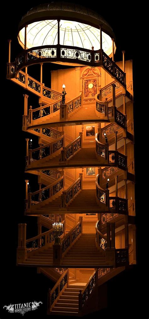 Grand Staircase 2 by TitanicHonorAndGlory on DeviantArt | Titanic ship ...