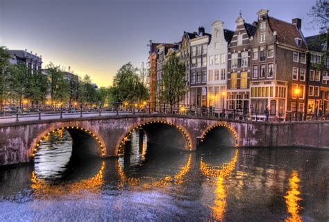 World Travel: Amsterdam capital and largest city of Netherlands