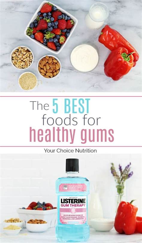 The 5 Best Foods for Healthy Gums - Your Choice Nutrition