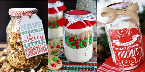 34 Mason Jar Christmas Food Gifts – Recipes for Gifts in a Mason Jar ...