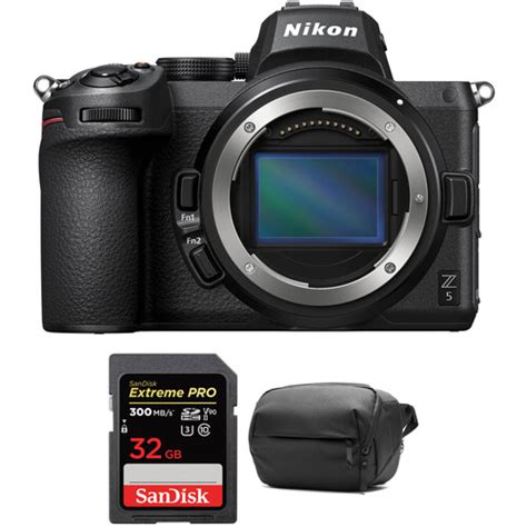 Nikon Z5 Mirrorless Camera with Accessories Kit B&H Photo Video