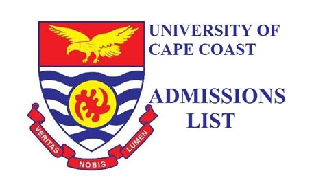 UCC Admissions List | How to Check Full List