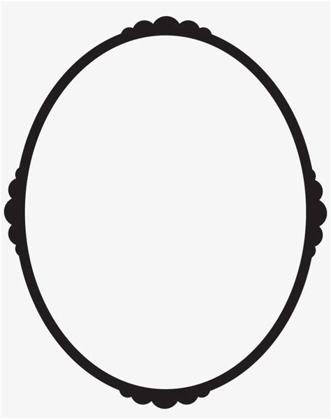 Black Oval Frame Png Svg Library Download - Pressure - 1294x1575 PNG ...