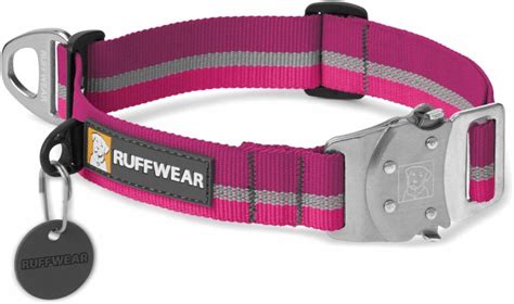 Ruffwear Dog Collar with Metal Clasp, Medium Sized Breeds, Adjustable ...