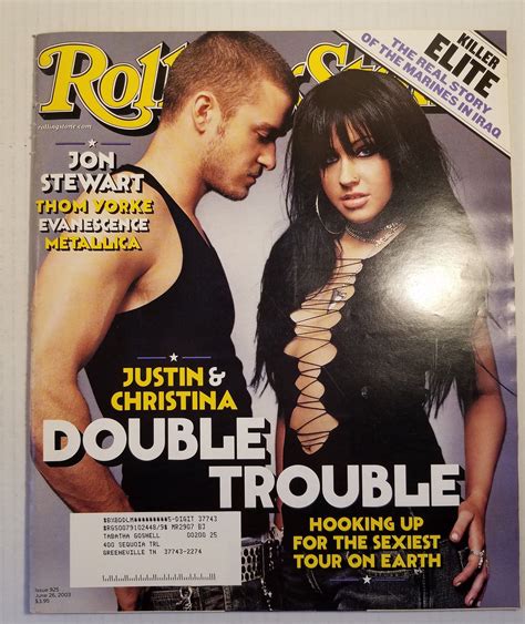 2003 Rolling Stone Magazine - Justin Timberlake and Christine Aguilera ...