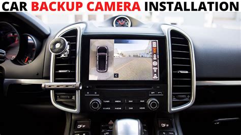 How To Install A Rearview Reverse Backup Camera For Any Car (Step by ...