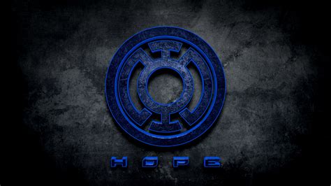 Hope logo, Green Lantern, Blue Lantern, DC Comics, logo HD wallpaper ...