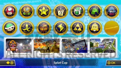 Image - Mario Kart 8 Deluxe Splat Cup.png | Mario Kart Racing Wiki ...