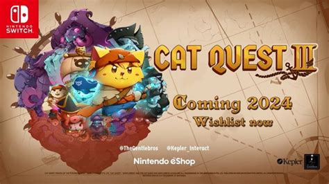 Cat Quest III first gameplay trailer