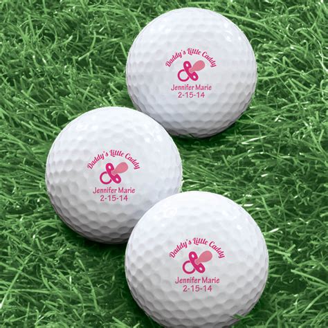 Personalized Golf Balls, Set of Six