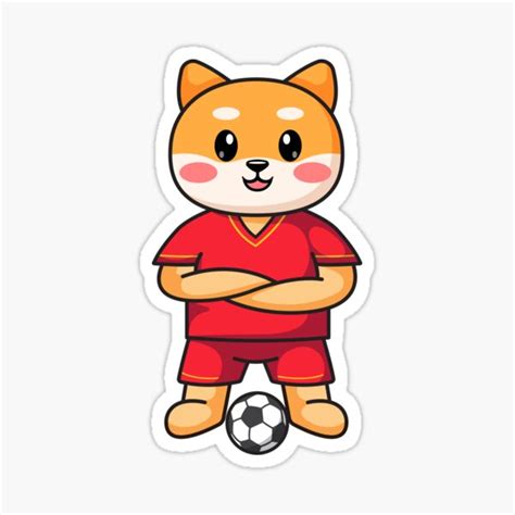 "Cute Football player sticker" Sticker for Sale by alih147 | Redbubble