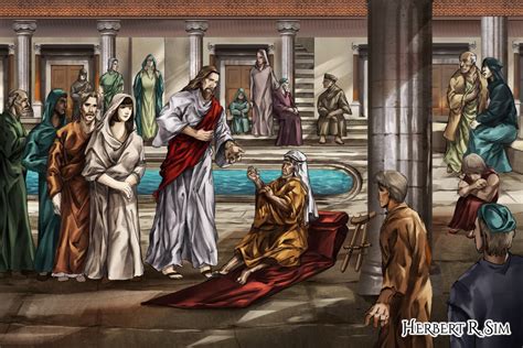 Jehovah-Rapha: Jesus Heals a Paralytic at the Pool of Bethesda ...