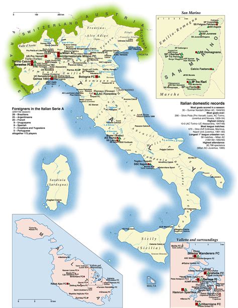 San Marino Italy Map