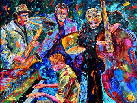 Contemporary Artists of Texas: Abstract Jazz Painting Music Paintings ...