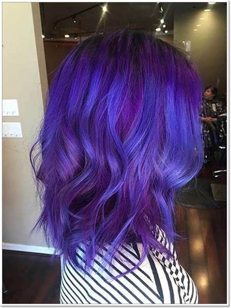 blue purple hair colour - Lorie Slater