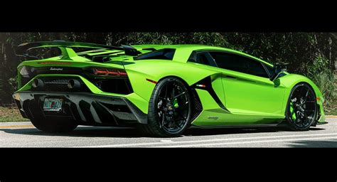 Lamborghini Aventador SVJ Rocks Gloss Black Vossen Alloys, Novitec ...