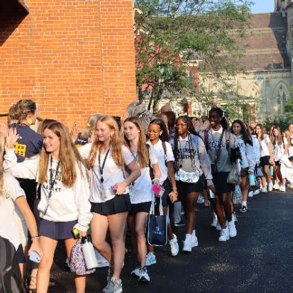 Saint Ursula Celebrates as Students Return to Campus!