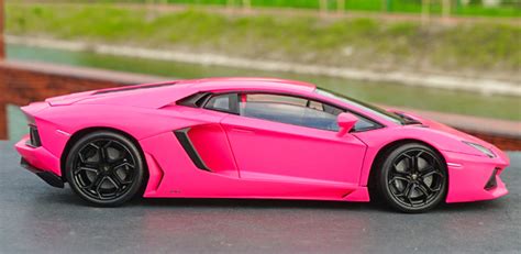 1/18 Welly FX Lamborghini Aventador LP700-4 (Pink) Diecast Car Model ...