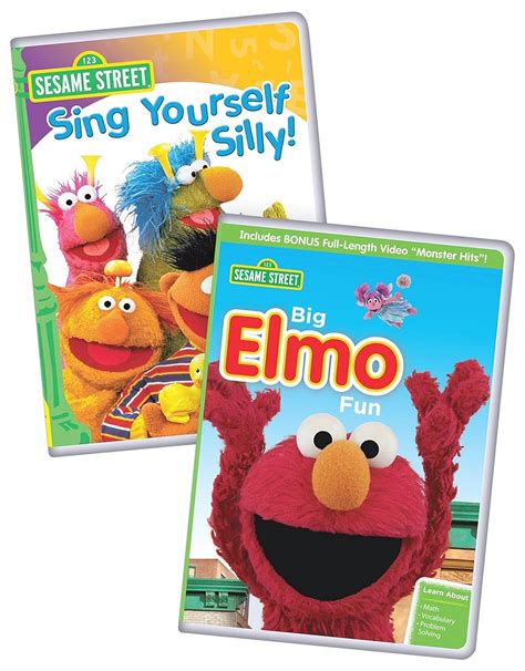 Sesame Street: Big Elmo Fun / Sing Yourself Silly (3 Dvd) [Edizione ...