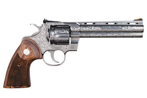 COLT PYTHON ENGRAVED 357 MAG 6'' 6-RD REVOLVER - C.O.P.S . GunShop