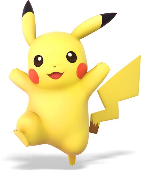 Download HD Pikachu - Super Smash Bros Ultimate Renders Transparent PNG ...