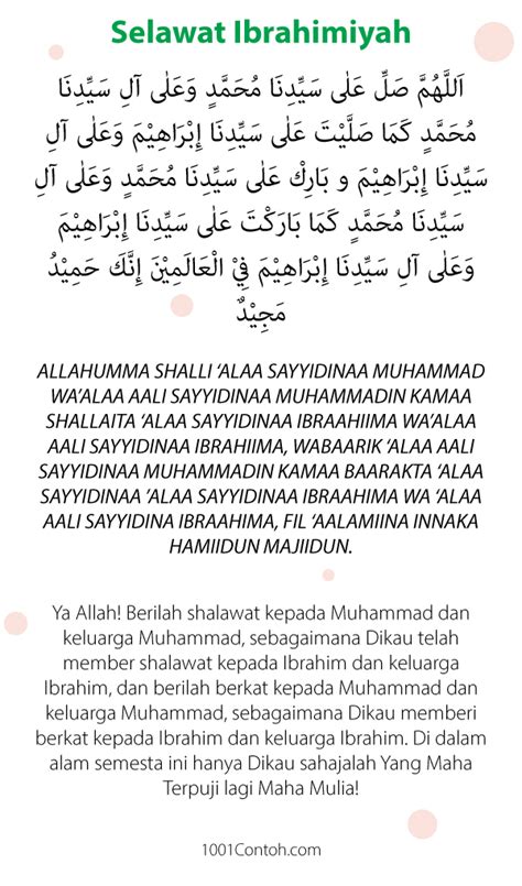 Maksud Selawat Nabi Dalam Bahasa Melayu - LillyfinHolmes