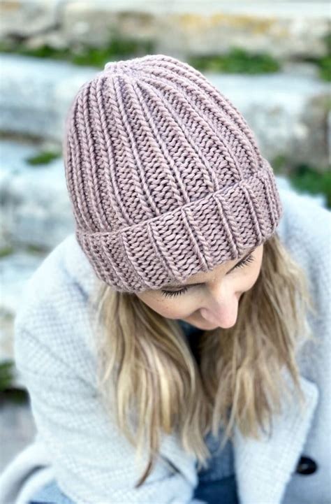 How To Knit A Hat With Circular Needles | Knitting patterns free hats ...