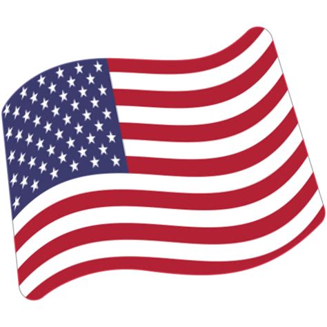 🇺🇸 Flag: United States on Google Noto Color Emoji Android 7.0