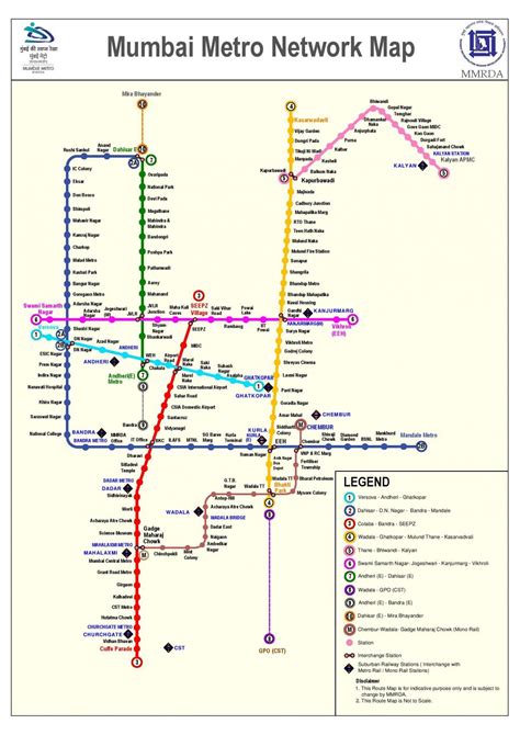 Mumbai metro line 3 map - Mumbai metro line 3 route map (Maharashtra ...