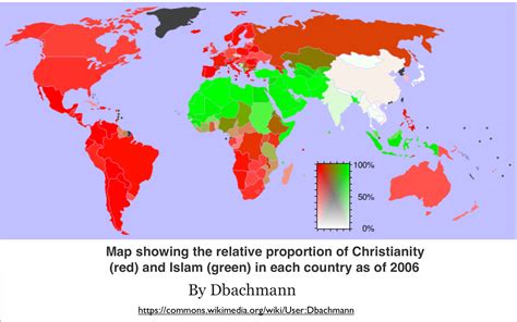 Christianity Religion Map | the quotes