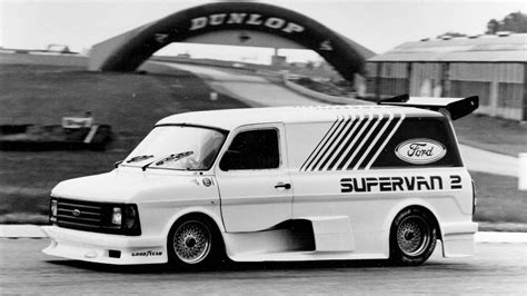 Ford’s Outrageous Transit V-8 Supervans Were Race Cars in Boxy Bodies